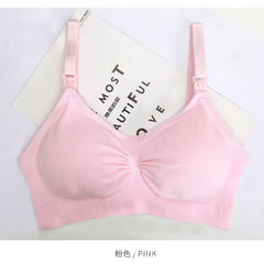 Seamless Nursing Bra for Maternity and Postpartum Use