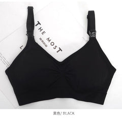 Seamless Nursing Bra for Maternity and Postpartum Use